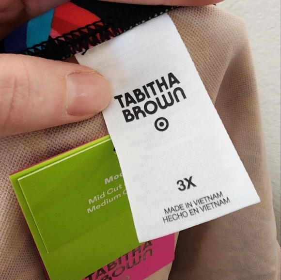 Tabitha Brown for Target Lemon Bikini Bottom 3X NWT - Picture 5 of 6